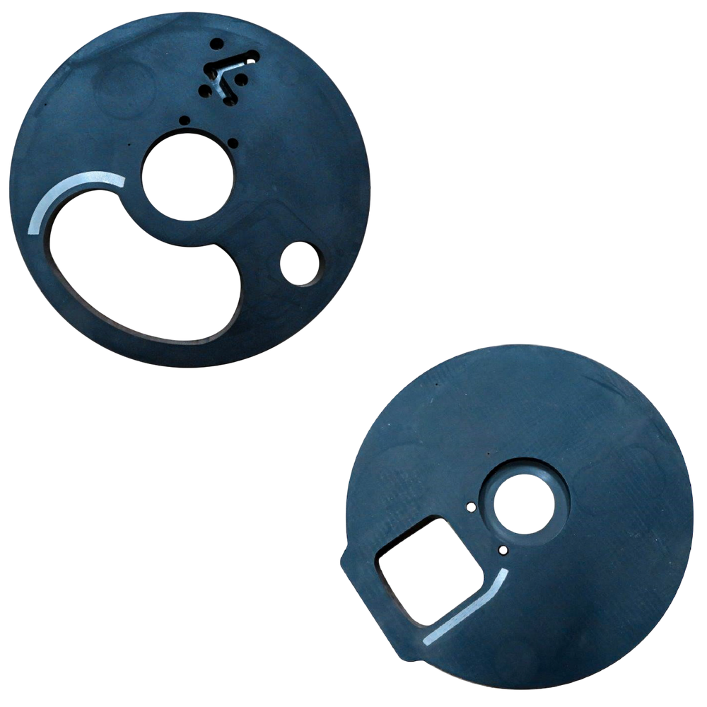 Rubber Plates for Aliva 285 and Aliva 263 - Viapex GmbH putzmaschinen zubehör ersatzteile