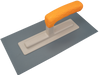 Smoothing trowel PVC PREMIUM 280x130 mm orange handle 3mm - Viapex GmbH putzmaschinen zubehör ersatzteile