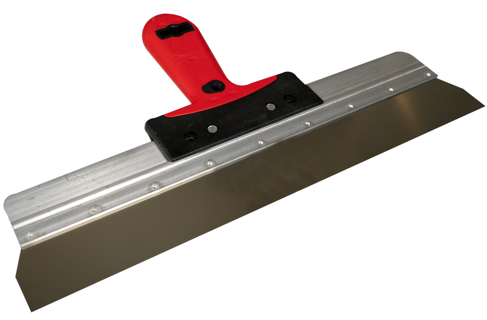 Wall spatula Alu stainless, 2K-handle - Viapex GmbH putzmaschinen zubehör ersatzteile