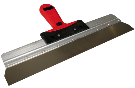 Wall spatula Alu stainless, 2K-handle - Viapex GmbH putzmaschinen zubehör ersatzteile