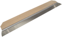 Wall spatula stainless, wood/aluminium, flat plate - Viapex GmbH putzmaschinen zubehör ersatzteile