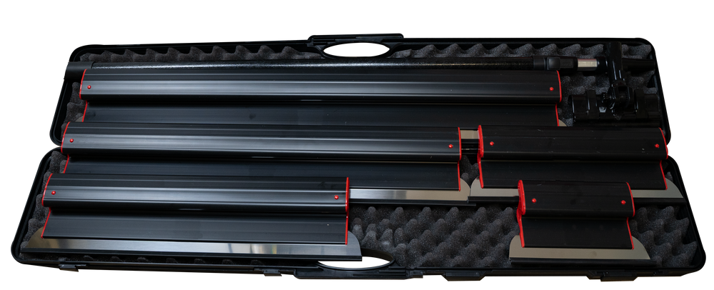 Smoothing spatula PVC SET in a case - Viapex GmbH putzmaschinen zubehör ersatzteile