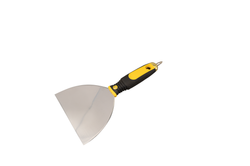 Screw handle spatula stainless, 2K-handle - Viapex GmbH putzmaschinen zubehör ersatzteile