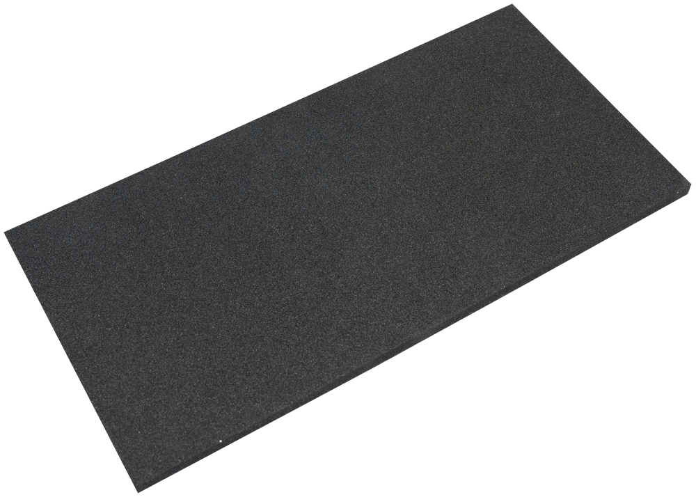 Replacement sponge black 280x140mm - Viapex GmbH putzmaschinen zubehör ersatzteile