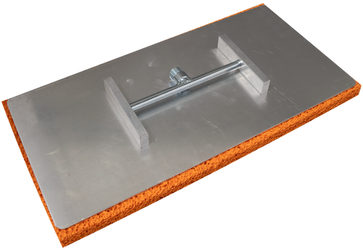 Sponge float ALU 400x200 mm, large-pored, without handle - Viapex GmbH putzmaschinen zubehör ersatzteile