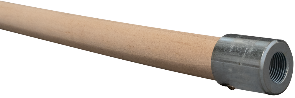 Wooden handle with thread - Viapex GmbH putzmaschinen zubehör ersatzteile