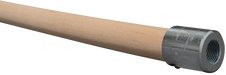 Wooden handle with thread - Viapex GmbH putzmaschinen zubehör ersatzteile