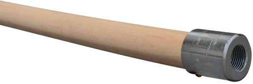 Wooden handle with thread - Viapex GmbH putzmaschinen zubehör ersatzteile