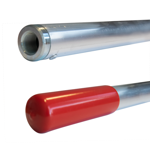Aluminium handle reinforced with thread - Viapex GmbH putzmaschinen zubehör ersatzteile
