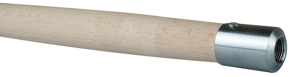 Wooden handle with thread reinforced - Viapex GmbH putzmaschinen zubehör ersatzteile