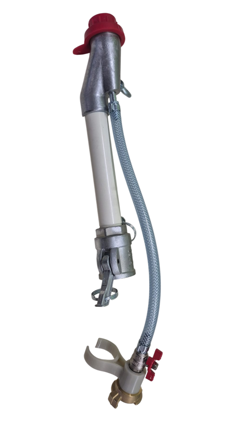 Spray Gun 25mm, straight spray head, 200mm tube - Viapex GmbH
