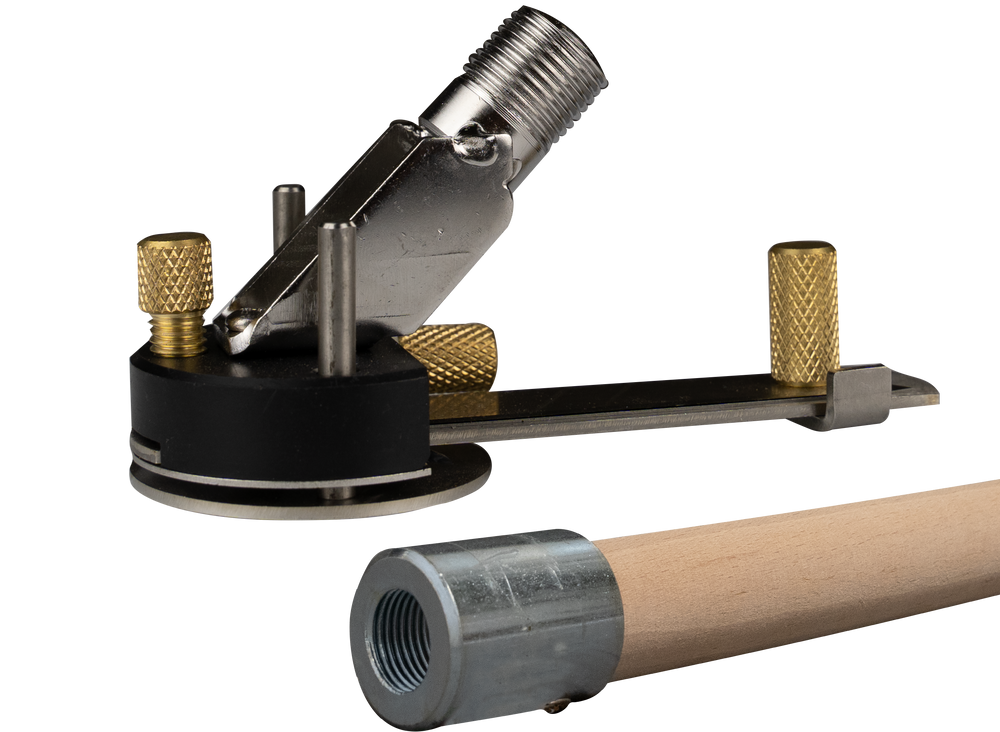 Cutter for edge insulation strips with wooden handle 130 cm - Viapex GmbH putzmaschinen zubehör ersatzteile