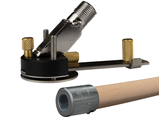 Cutter for edge insulation strips with wooden handle 130 cm - Viapex GmbH putzmaschinen zubehör ersatzteile