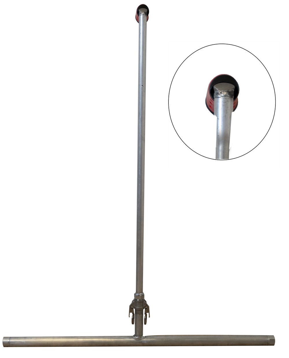 Liquid screed bar VARIO handles 90° 0.8m - Viapex GmbH putzmaschinen zubehör ersatzteile