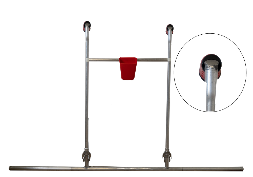 Liquid screed bar VARIO handles 90° - Viapex GmbH putzmaschinen zubehör ersatzteile