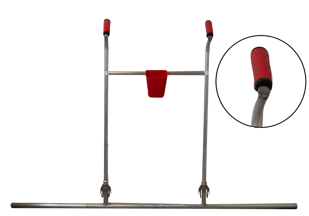 Liquid screed bar VARIO handles 45° - Viapex GmbH putzmaschinen zubehör ersatzteile