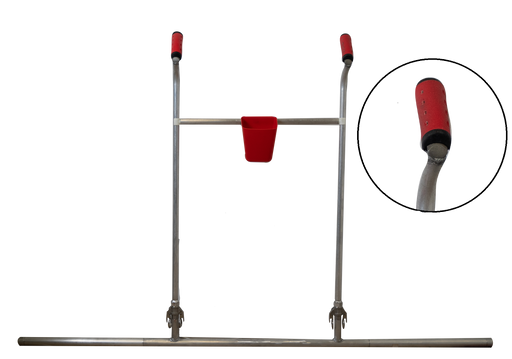 Liquid screed bar VARIO handles 45° - Viapex GmbH putzmaschinen zubehör ersatzteile