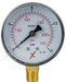 Pressure Gauge 0-16 bar, 1/4", D 63 mm below - Viapex GmbH putzmaschinen zubehör ersatzteile