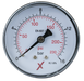 Pressure Gauge 0-16 bar, 1/4", D 63 mm back - Viapex GmbH putzmaschinen zubehör ersatzteile