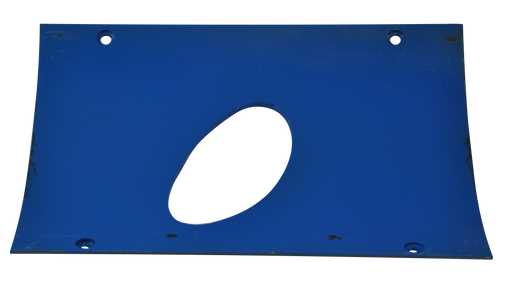 Wear plate 8mm Steel with outlet - Viapex GmbH putzmaschinen zubehör ersatzteile