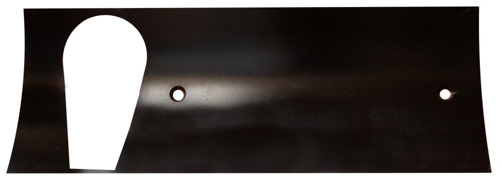 Wear plate 6mm Hardox with front outlet 64x25cm - Viapex GmbH putzmaschinen zubehör ersatzteile