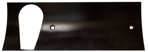 Wear plate 6mm Hardox with front outlet 64x25cm - Viapex GmbH putzmaschinen zubehör ersatzteile