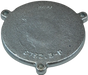 Flange cover for self-aligning ball bearing backside - Viapex GmbH putzmaschinen zubehör ersatzteile