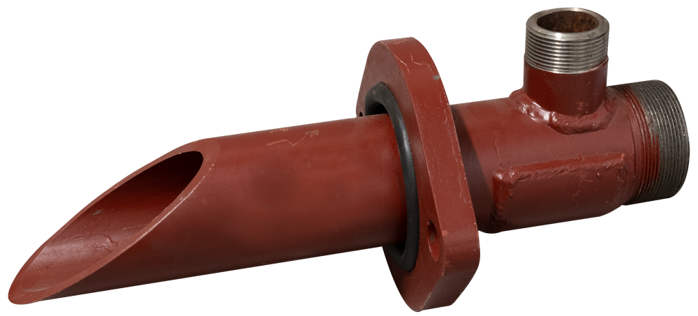 Vessel outlet inside micrometer 160 mm flange - Viapex GmbH putzmaschinen zubehör ersatzteile