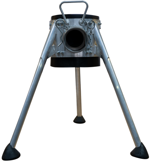 Discharge stand aluminium coupling KK70 650mm - Viapex GmbH putzmaschinen zubehör ersatzteile