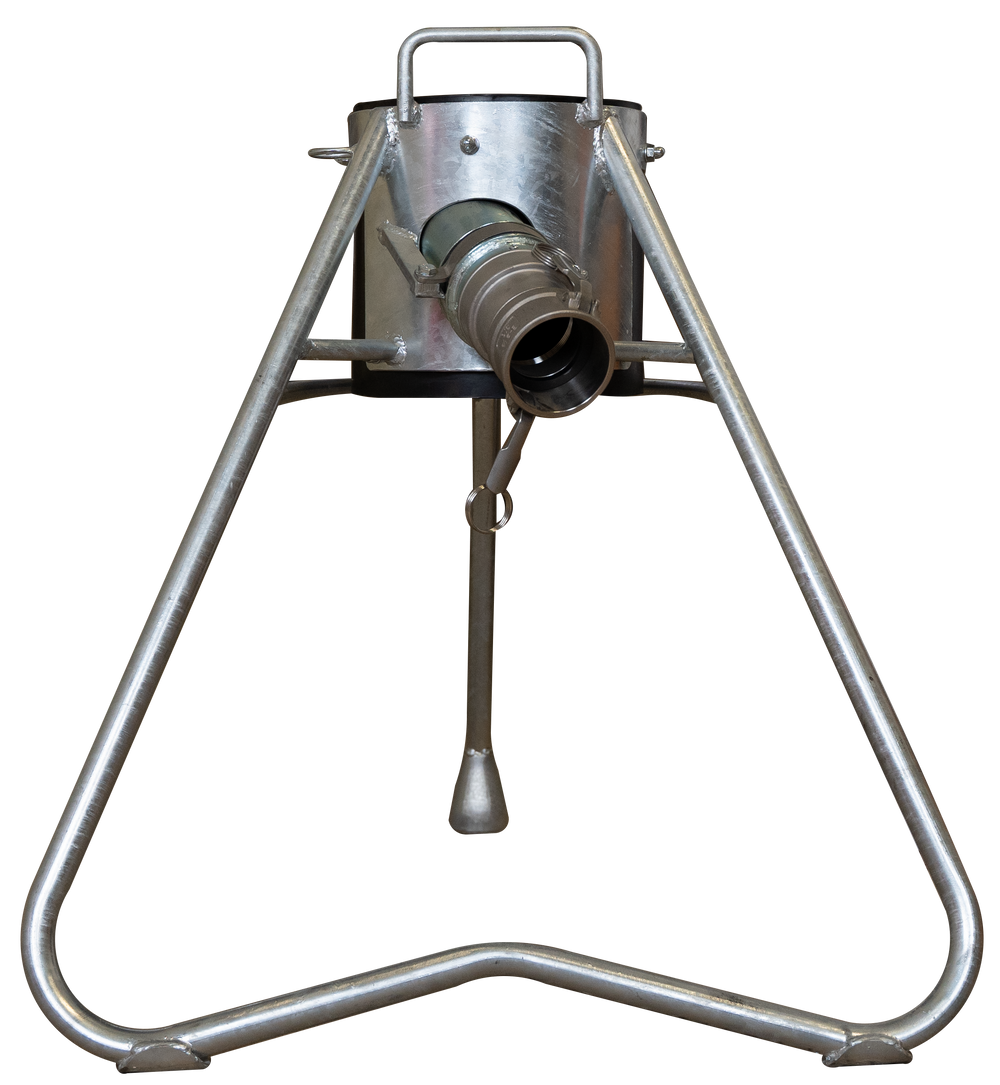 Discharge stand steel tripod, italian version - Viapex GmbH putzmaschinen zubehör ersatzteile