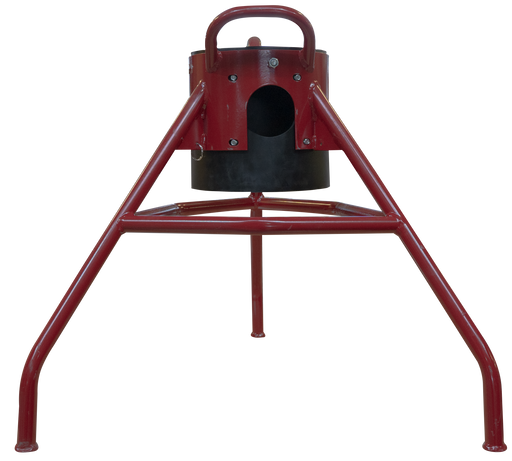 Discharge stand steel tripod without connection plate - Viapex GmbH putzmaschinen zubehör ersatzteile