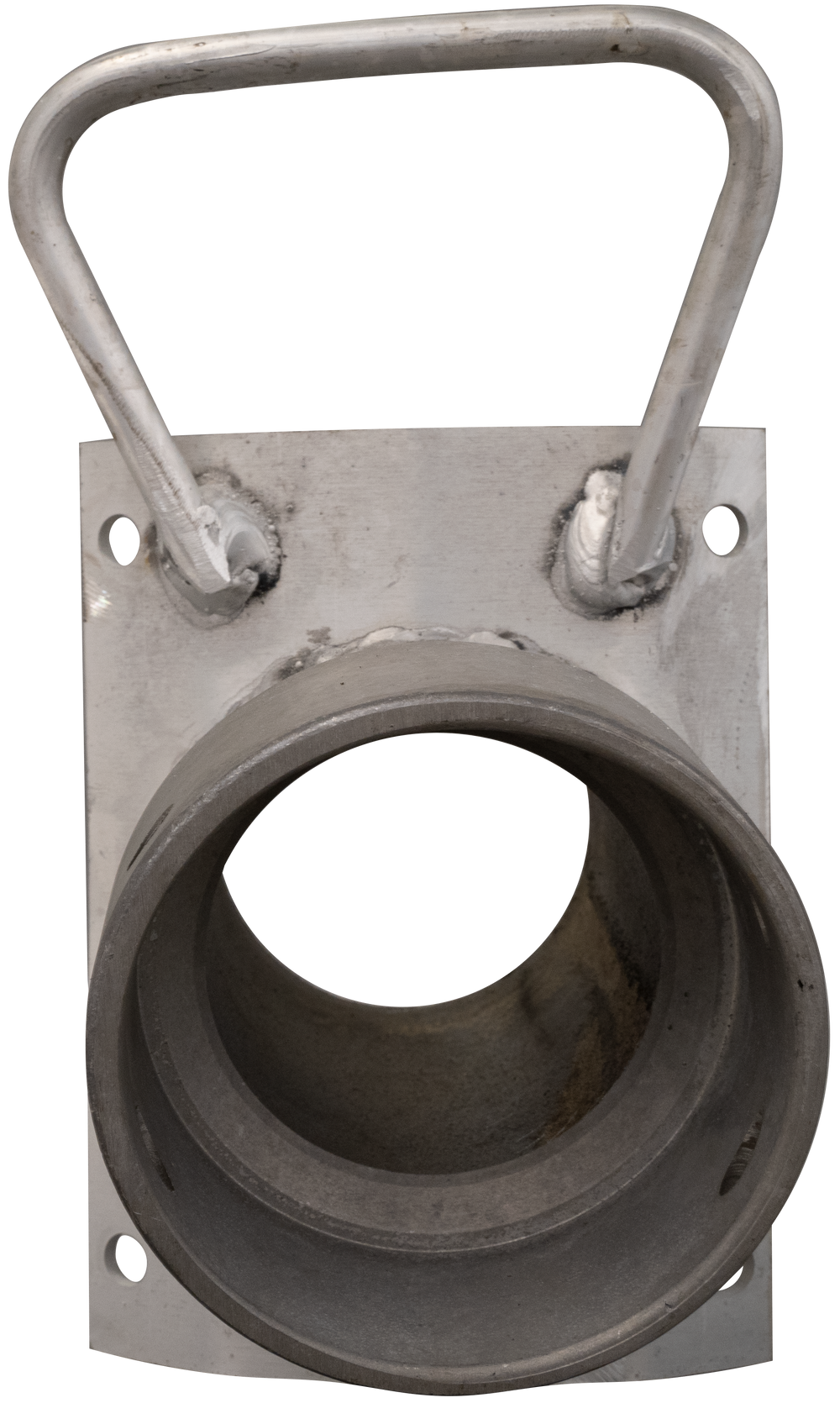 Connection plate KK70 for discharge stands aluminium - Viapex GmbH putzmaschinen zubehör ersatzteile