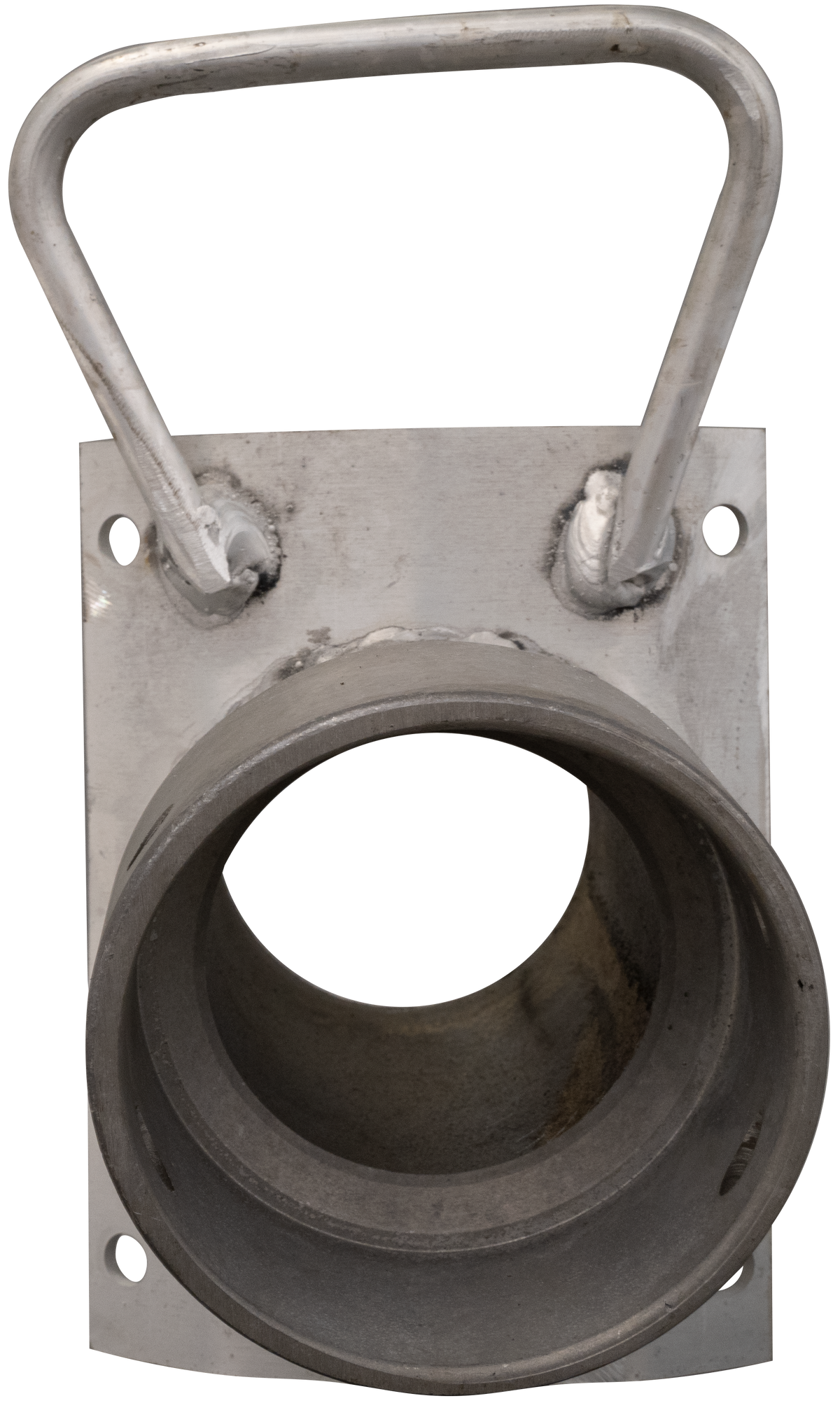Connection plate KK70 for discharge stands aluminium — Viapex GmbH