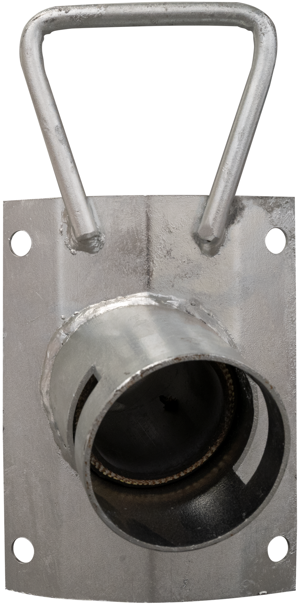 Connection plate MK 50 for discharge stands aluminium - Viapex GmbH putzmaschinen zubehör ersatzteile