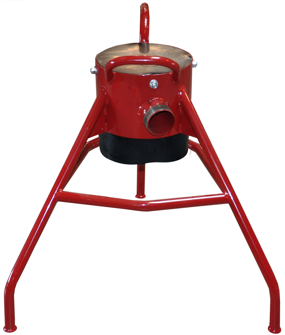 Discharge stand steel tripod - Viapex GmbH putzmaschinen zubehör ersatzteile