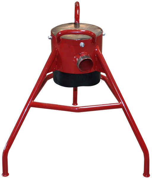 Discharge stand steel tripod - Viapex GmbH putzmaschinen zubehör ersatzteile