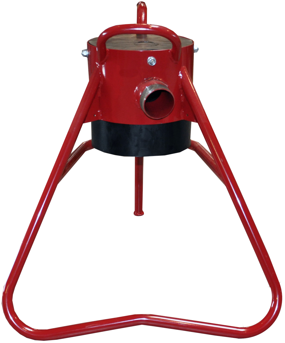 Discharge stand steel skid - Viapex GmbH putzmaschinen zubehör ersatzteile