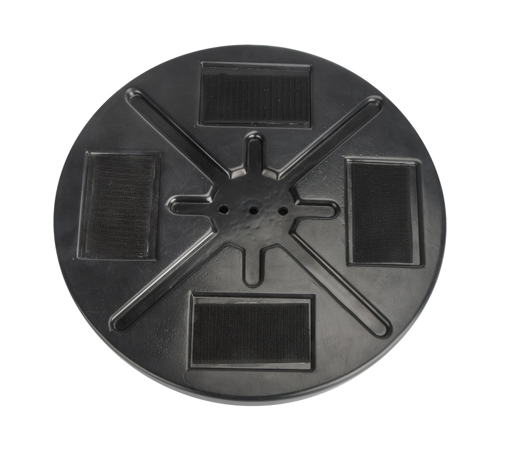 Base plate with velcro 350 mm for Plaster finishing machine - Viapex GmbH putzmaschinen zubehör ersatzteile