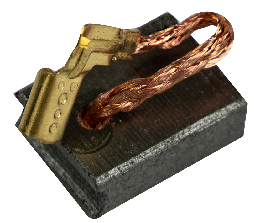 Carbon brush for Plaster finishing machine and grinder 1 pair - Viapex GmbH putzmaschinen zubehör ersatzteile