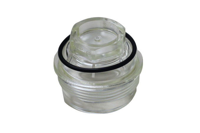 Ruuvitulppa O-renkaalla paineenalennusventtiilille 1/4" IT