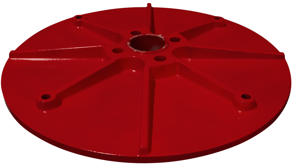 Aluminium support disc - Viapex GmbH putzmaschinen zubehör ersatzteile