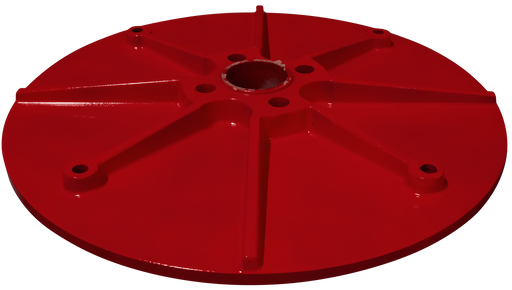 Aluminium support disc - Viapex GmbH putzmaschinen zubehör ersatzteile