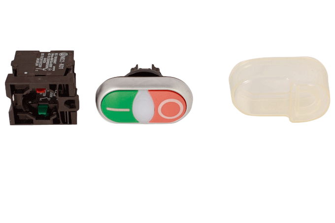 MP25およびMSX用ダブルプッシュボタン