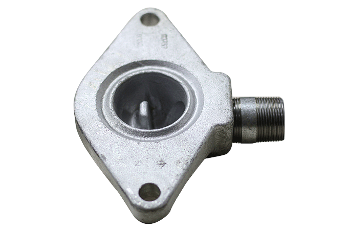 Pressure Flange for D-Pump Silver