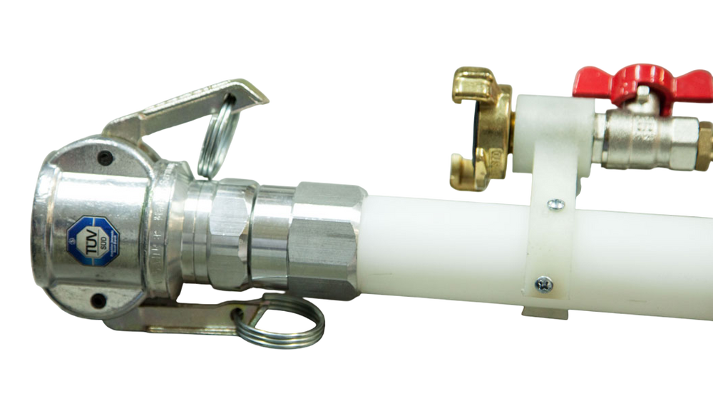 스프레이 건과 스위블