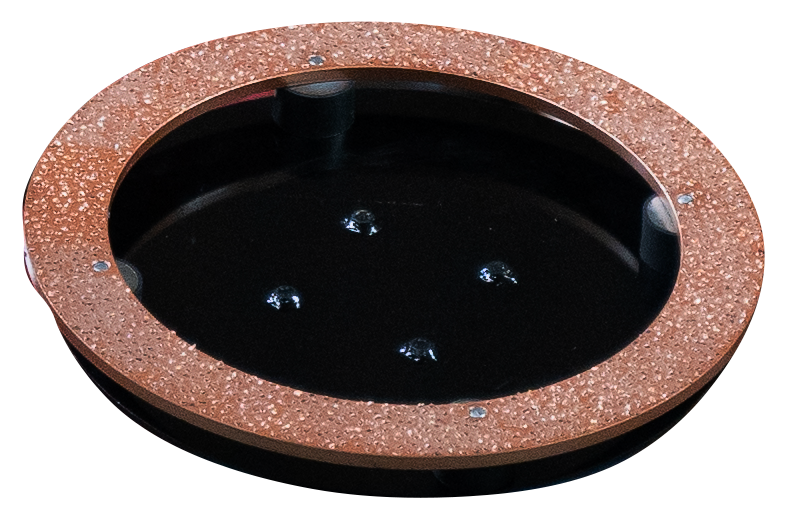 Grinding ring WK 16 with support plate - Viapex GmbH putzmaschinen zubehör ersatzteile