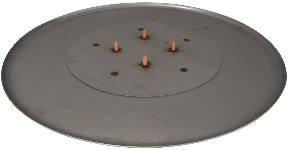 Smoothing disc pressed 60 cm edge 45° - Viapex GmbH putzmaschinen zubehör ersatzteile