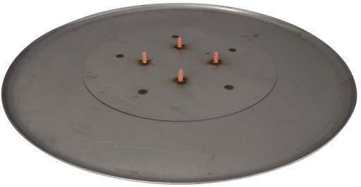 Smoothing disc pressed 73,5 cm edge 90° thickness 3mm - Viapex GmbH putzmaschinen zubehör ersatzteile