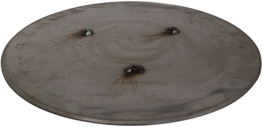 Smoothing disc pressed with small edge - Viapex GmbH putzmaschinen zubehör ersatzteile