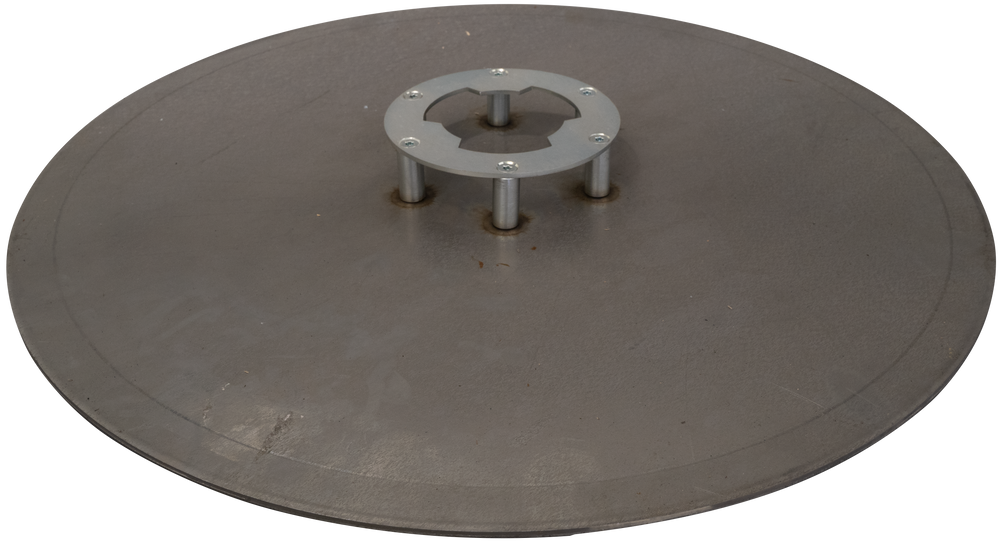 Smoothing disc 60 cm with bayonet - Viapex GmbH putzmaschinen zubehör ersatzteile